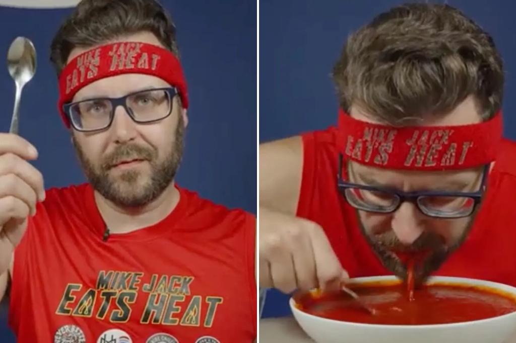 Speedater absorbs two kilos of hot sauce in seconds: world record